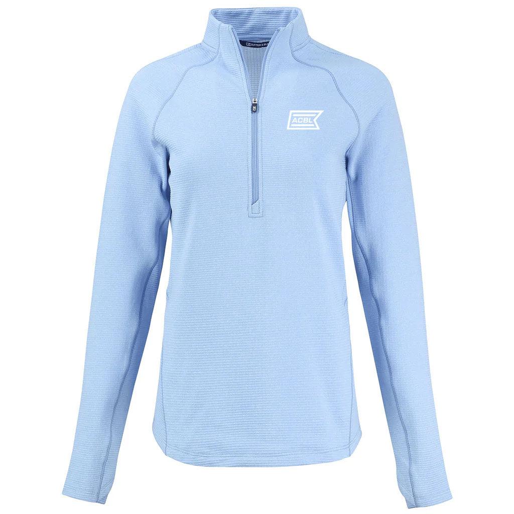 Cutter & Buck Women's Atlas Heather Peshastin Eco Recycled Half Zip Pullover