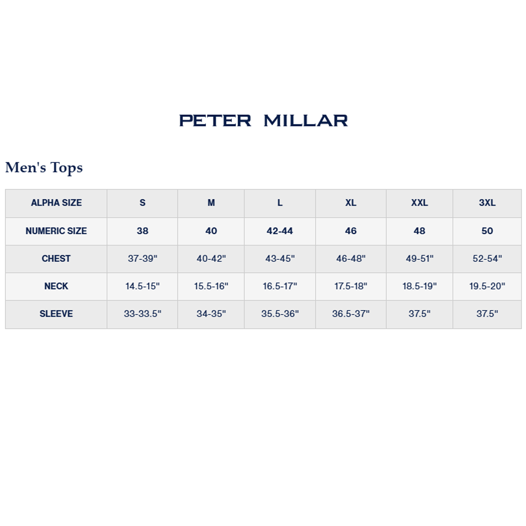 Peter Millar Men's Light Grey Crown Comfort Pullover
