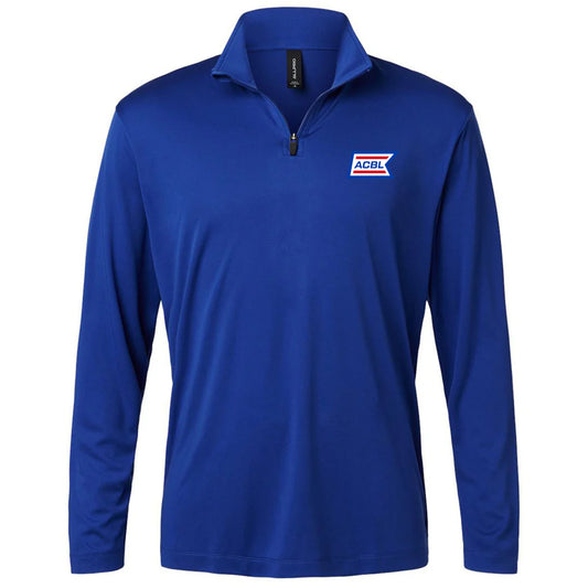 AllPro Men's Royal Pro-Lock Performance Quarter-Zip Pullover