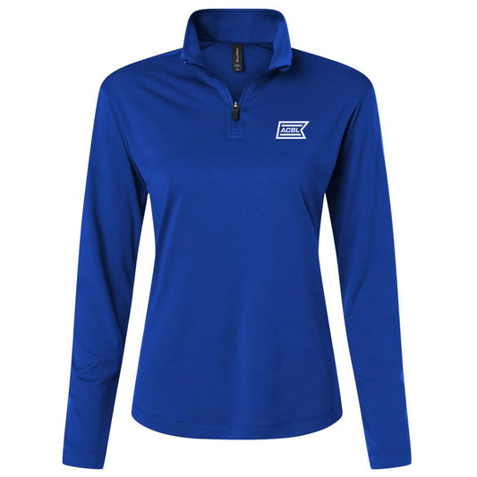 AllPro Women's Royal Pro-Lock Performance Quarter-Zip Pullover