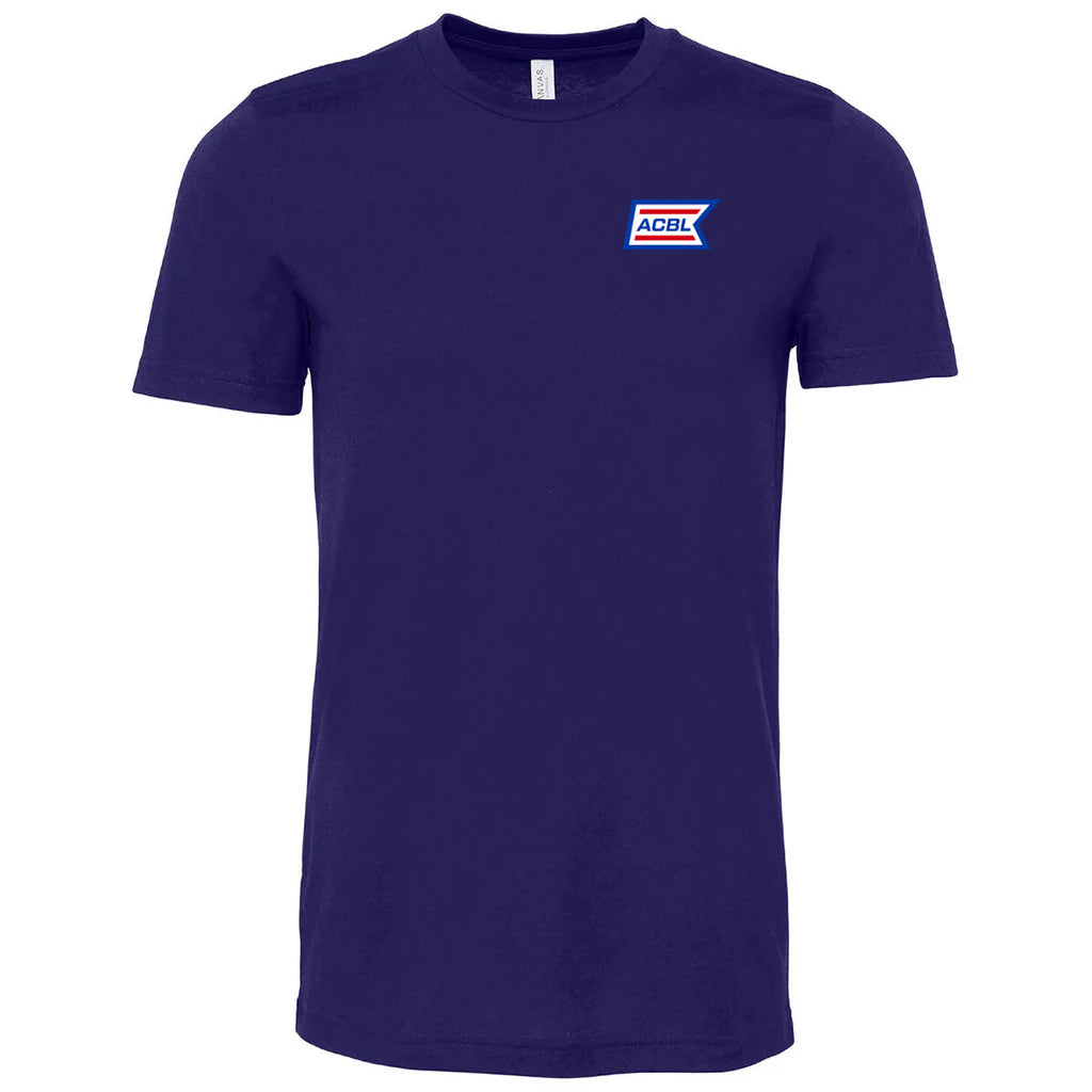 Bella + Canvas Unisex Team Navy Jersey Short-Sleeve T-Shirt