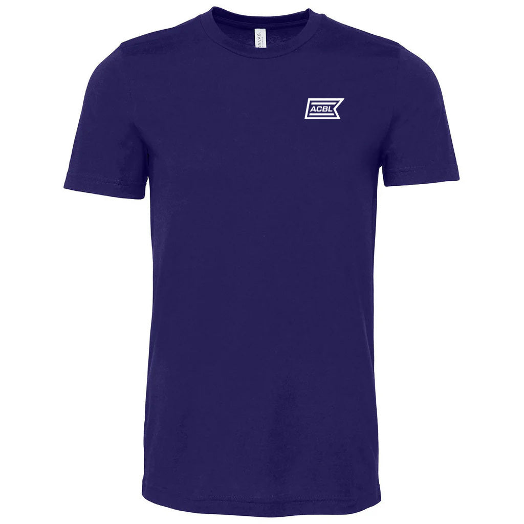 Bella + Canvas Unisex Team Navy Jersey Short-Sleeve T-Shirt