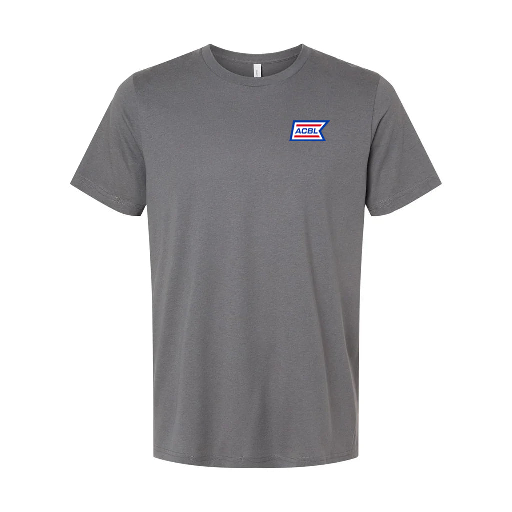 Bella + Canvas Unisex Solid Asphalt Blend CVC Jersey Tee