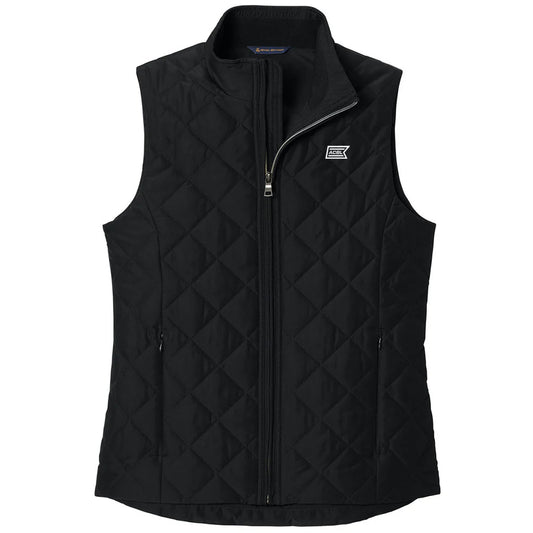 Brooks Brothers Women's Deep Black Quilted Vest