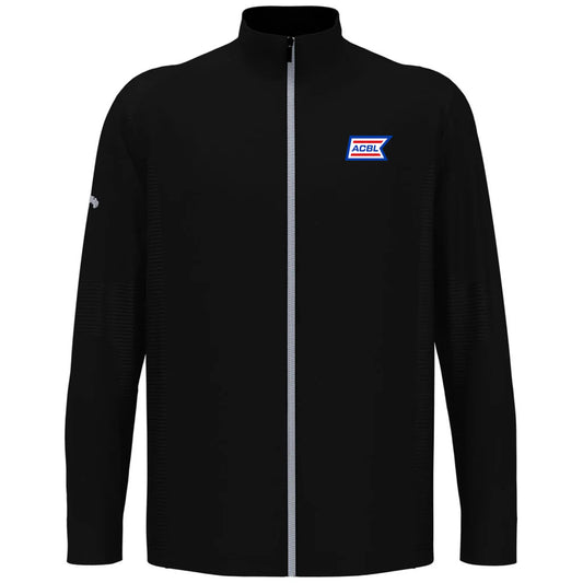 Callaway Men's Black Full Zip Ottoman Jacket
