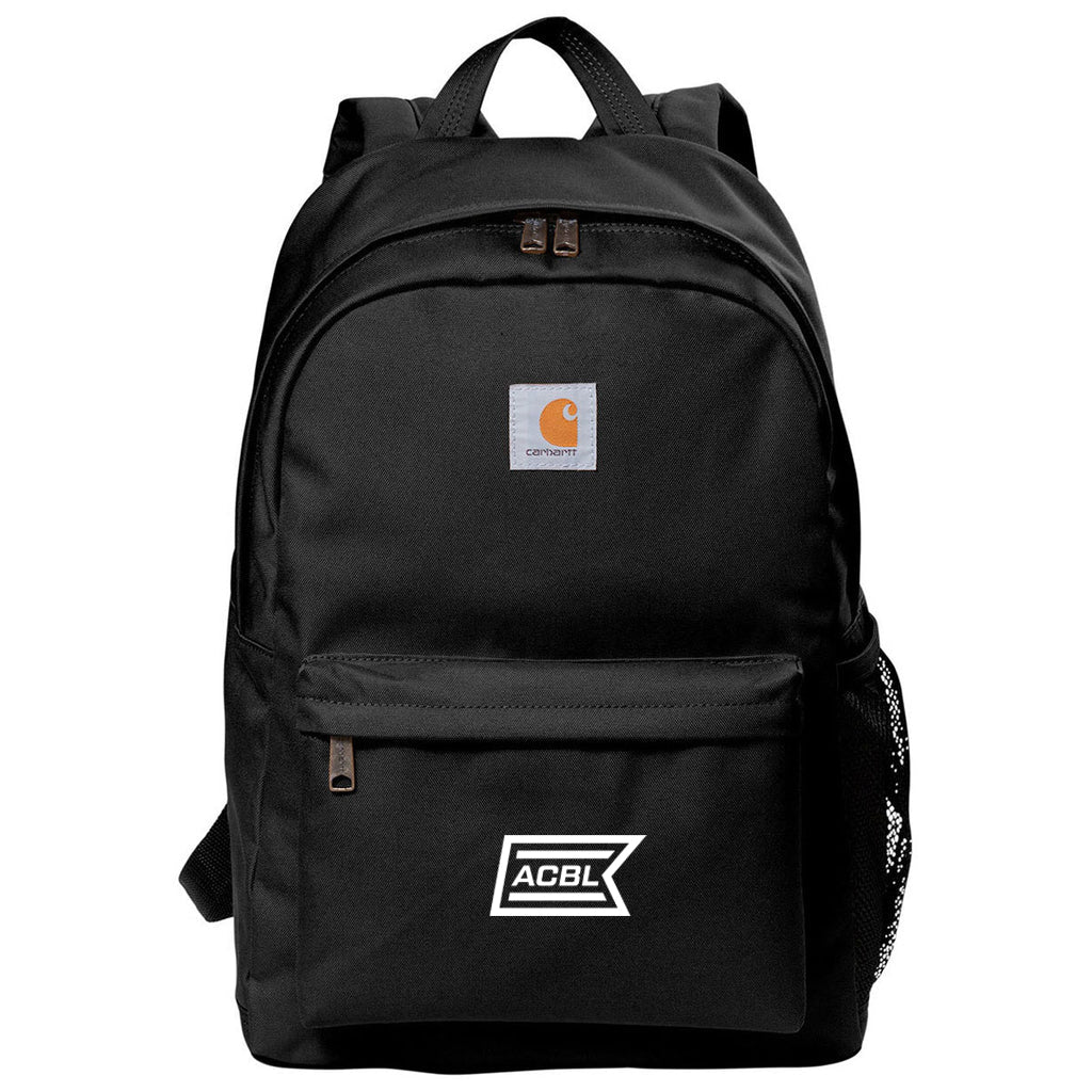 Carhartt Black Canvas Backpack
