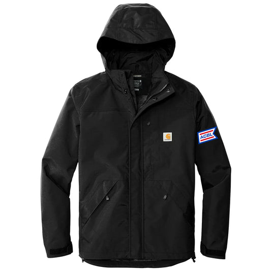 Carhartt Men's Black Storm Defender Shoreline Jacket