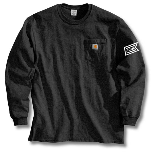 Carhartt Men's Black Workwear Pocket Long Sleeve T-Shirt