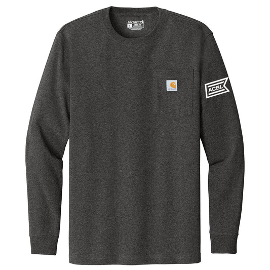Carhartt Men's Carbon Heather Workwear Pocket Long Sleeve T-Shirt