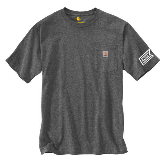Carhartt Men's Carbon Heather Workwear Pocket S/S T-Shirt