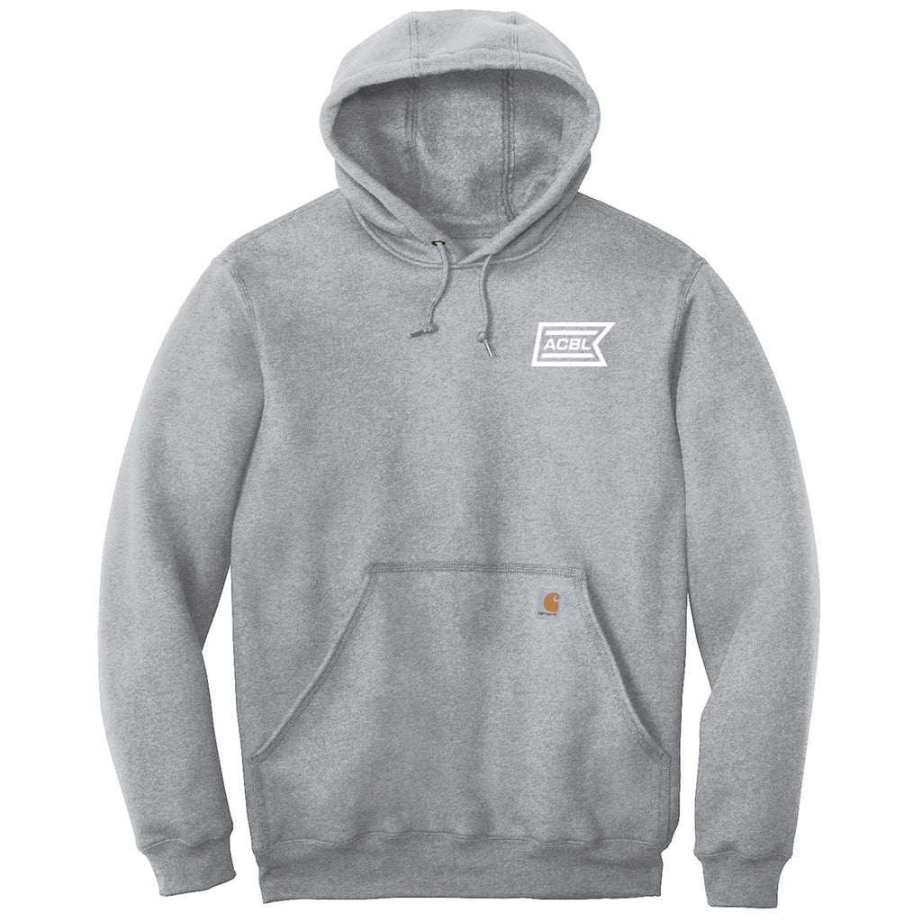Carhartt Men's Heather Grey Tall Midweight Hooded Sweatshirt