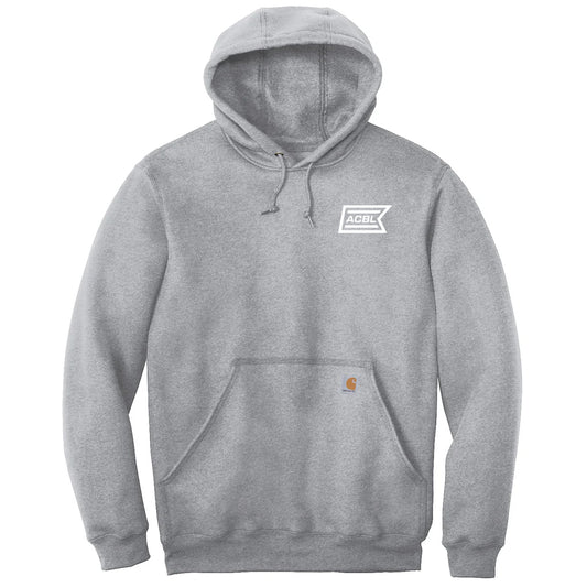 Carhartt Men's Heather Grey Tall Midweight Hooded Sweatshirt