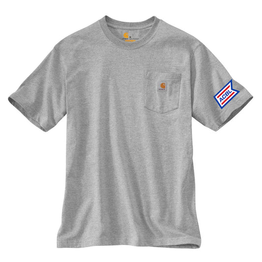 Carhartt Men's Heather Grey Workwear Pocket S/S T-Shirt