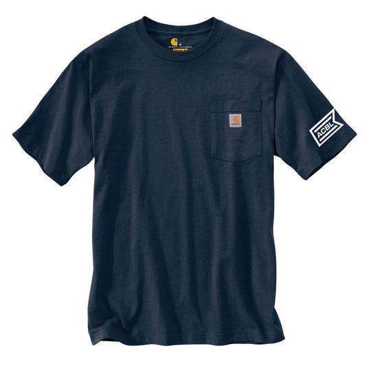 Carhartt Men's Navy Workwear Pocket S/S T-Shirt