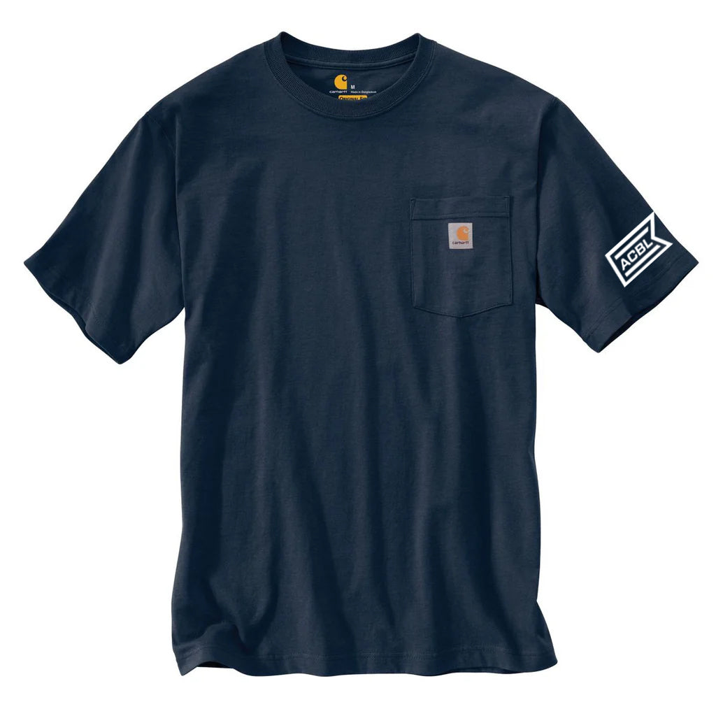 Carhartt Men's Tall Navy Workwear Pocket S/S T-Shirt