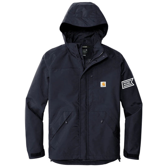 Carhartt Men's Navy Storm Defender Shoreline Jacket