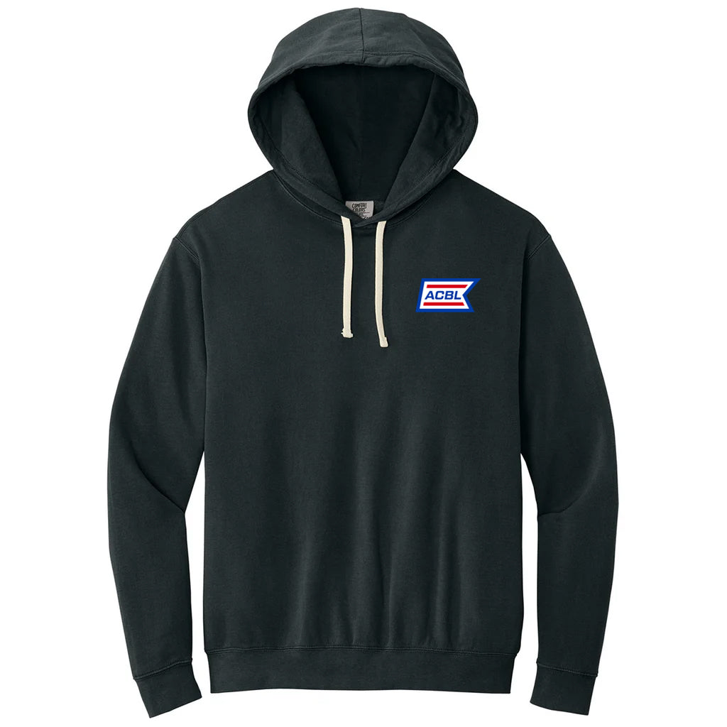 Comfort Colors Unisex Black Lightweight Hooded Sweatshirt