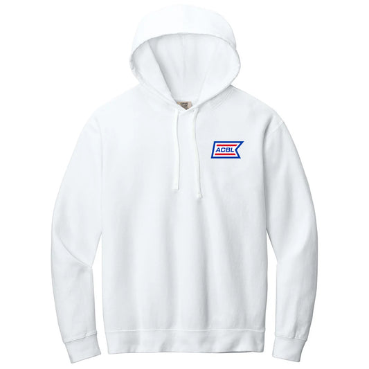 Comfort Colors Unisex White Lightweight Hooded Sweatshirt