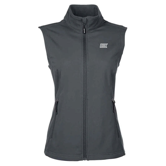 Core 365 Women's Carbon Cruise Two-Layer Fleece Bonded Soft Shell Vest