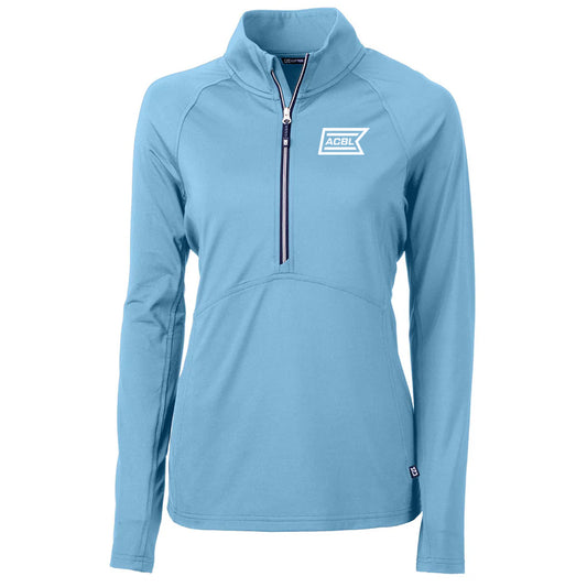 Cutter & Buck Women's Atlas Adapt Eco Knit Recycled Half Zip Pullover