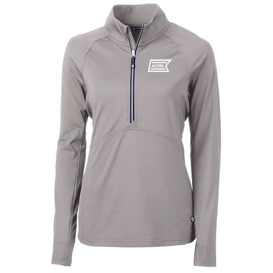 Cutter & Buck Women's Polished Adapt Eco Knit Recycled Half Zip Pullover