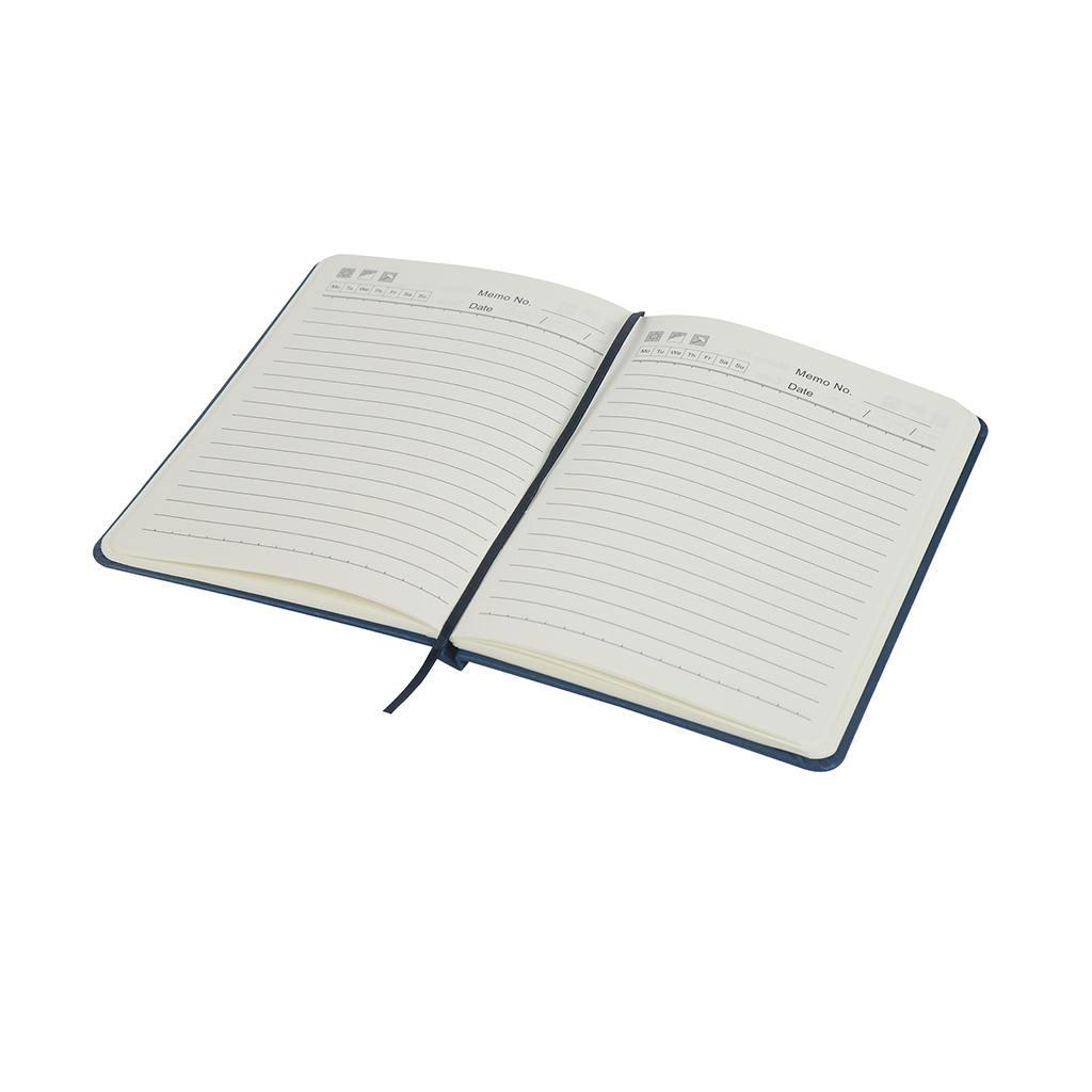 Logomark Navy Manhattan II Gift Set w/Magnetic Journal & Recycled Pen