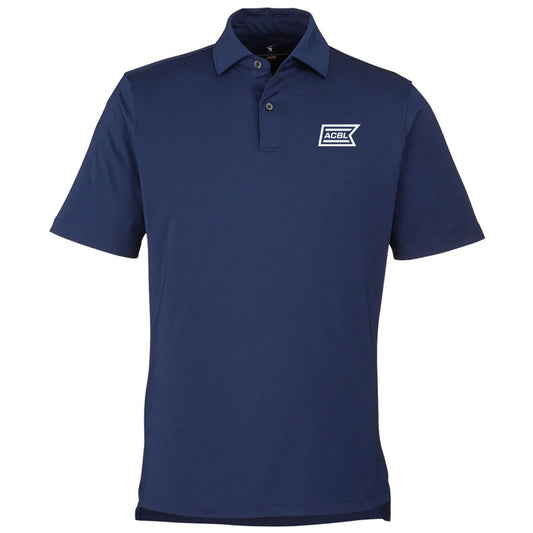 Fairway & Greene Men's Marine USA Made Tournament Solid Tech Polo