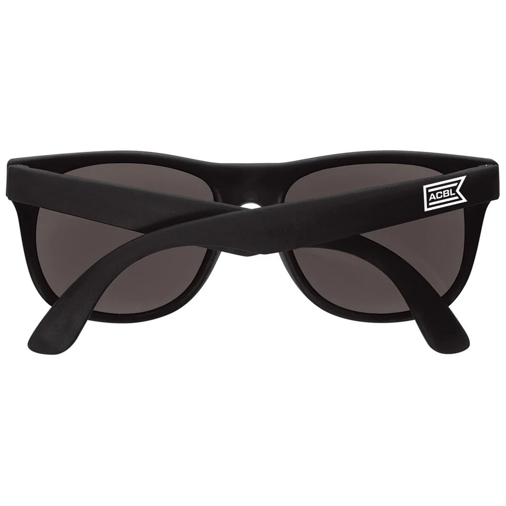 Hit Black Rubberized Sunglasses