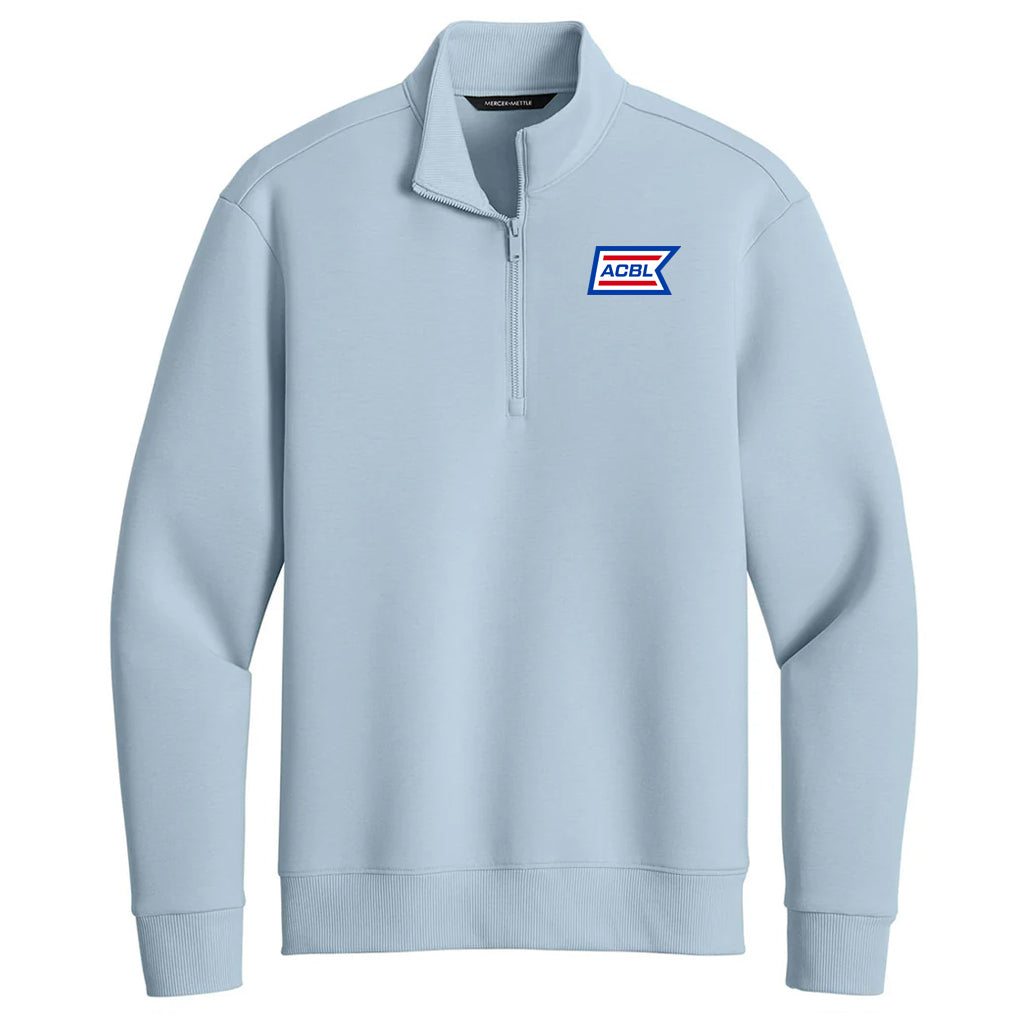 Mercer+Mettle Men's Celestial Blue Soft Spacer 1/4-Zip