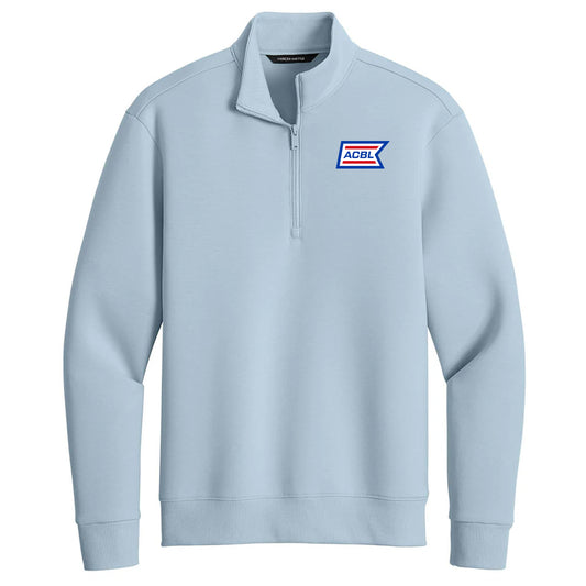 Mercer+Mettle Men's Celestial Blue Soft Spacer 1/4-Zip