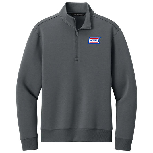 Mercer+Mettle Men's Storm Grey Soft Spacer 1/4-Zip