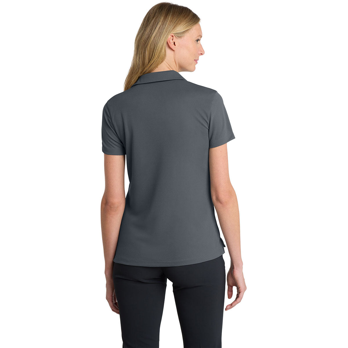 Nike Women's Anthracite Dri-FIT Micro Pique 2.0 Polo