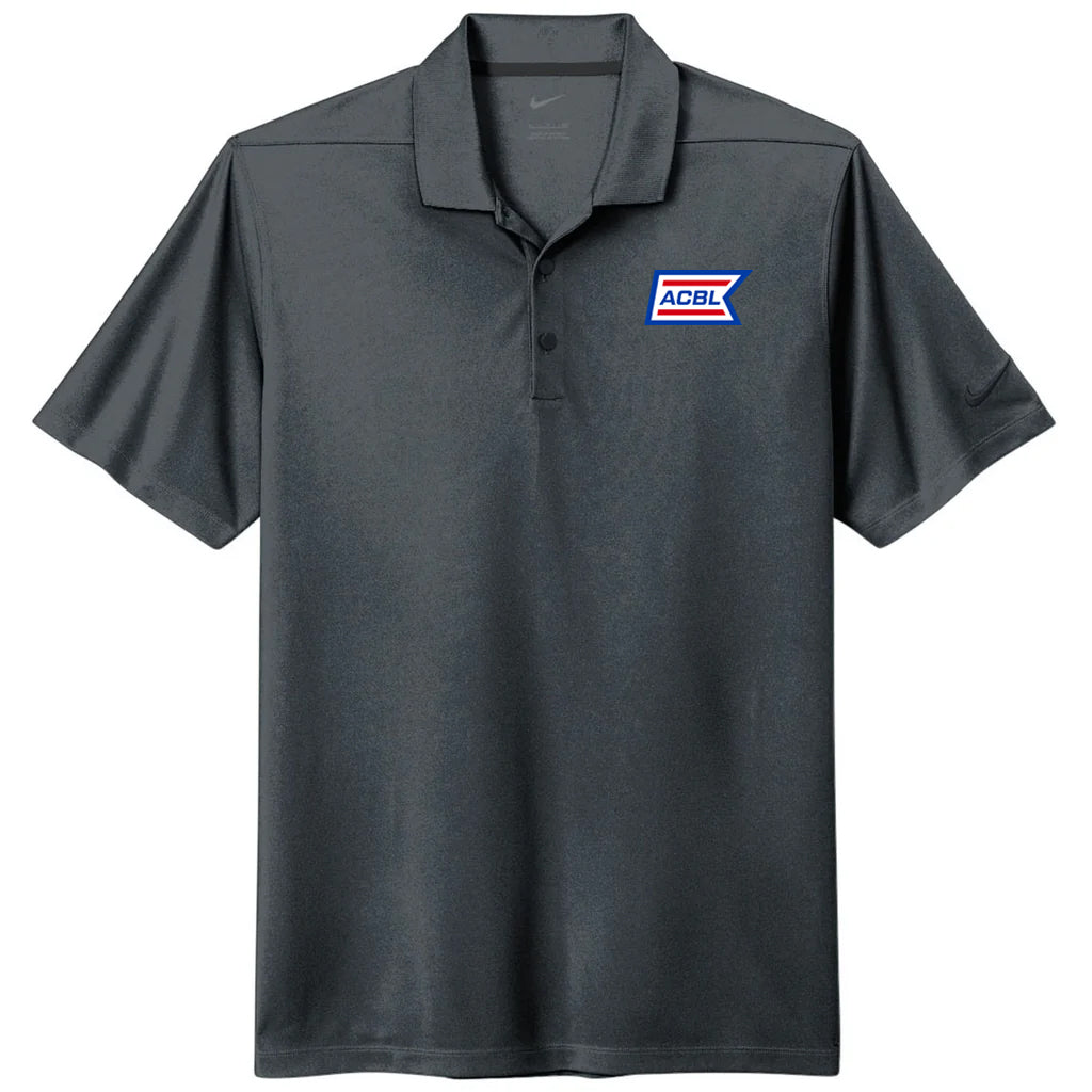 Nike Men's Anthracite Dri-FIT Micro Pique 2.0 Polo