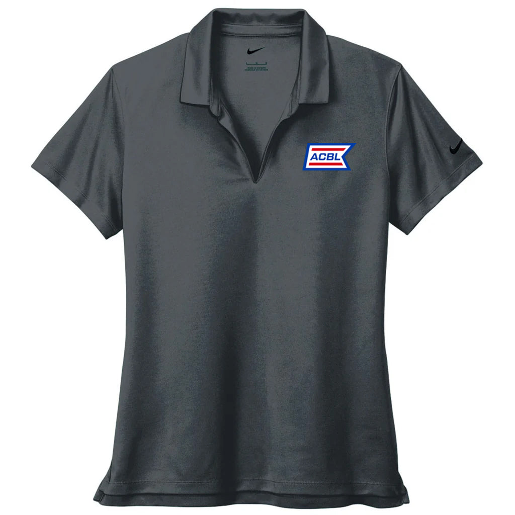 Nike Women's Anthracite Dri-FIT Micro Pique 2.0 Polo