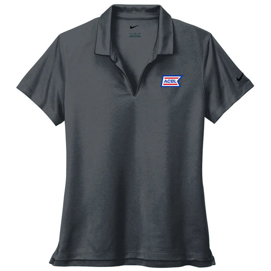 Nike Women's Anthracite Dri-FIT Micro Pique 2.0 Polo