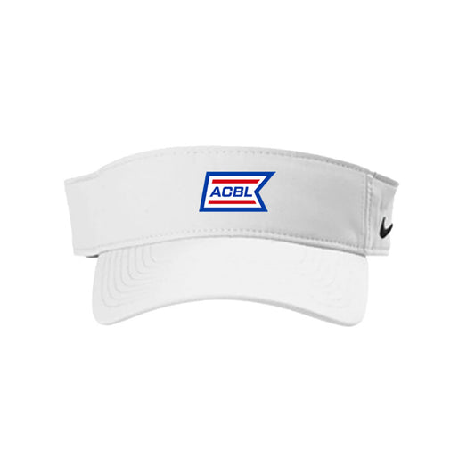 Nike White Dri-FIT Team Performance Visor