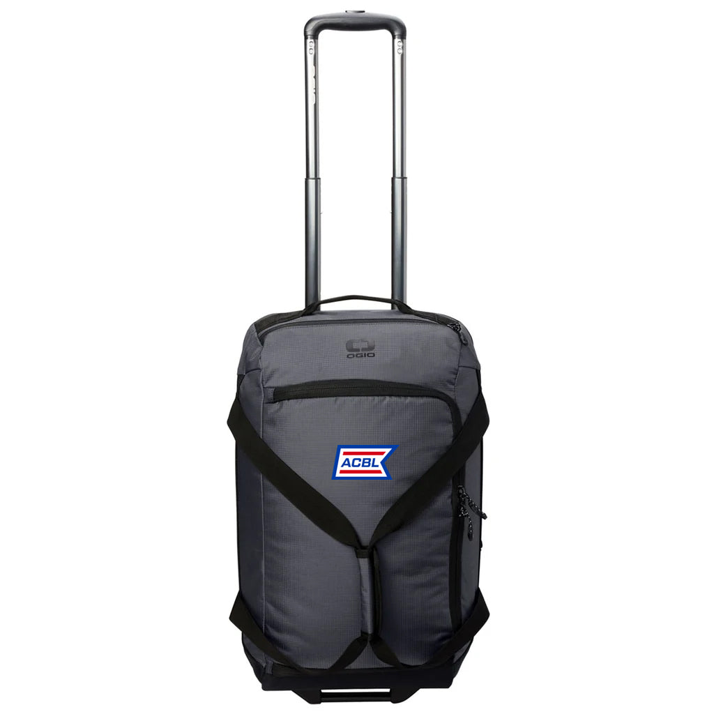 OGIO Diesel Grey Passage Wheeled Carry-On Duffel