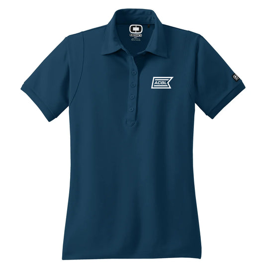 OGIO Women's Spar Blue Jewel Polo