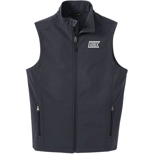 Port Authority Men's Battleship Grey Core Softshell Vest