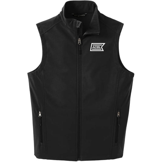 Port Authority Men's Black Core Softshell Vest