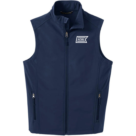Port Authority Men's Dress Blue Navy Core Softshell Vest