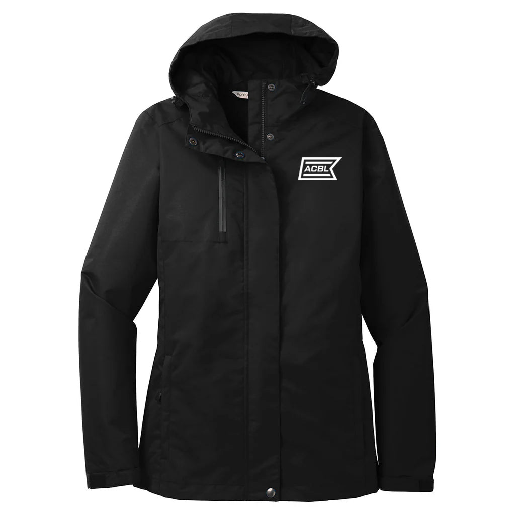 Port Authority Women's Black All-Conditions Jacket