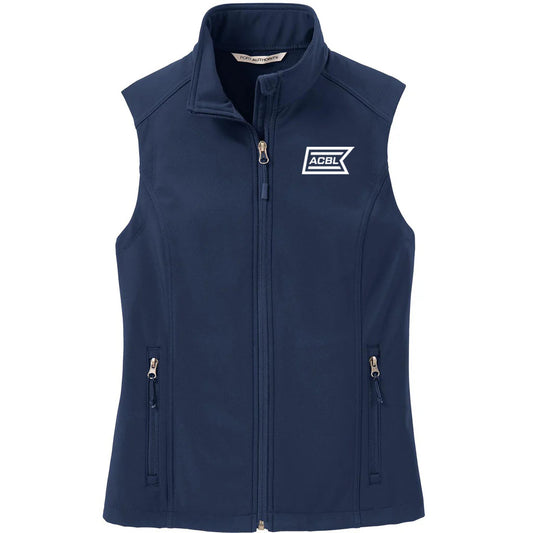 Port Authority Women's Dress Blue Navy Core Softshell Vest