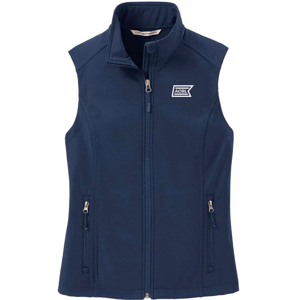 Port Authority Women's Dress Blue Navy Core Softshell Vest