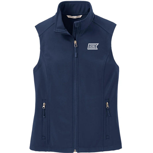 Port Authority Women's Dress Blue Navy Core Softshell Vest