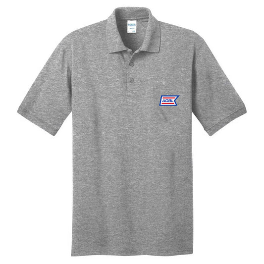 Port & Company Men's Athletic Heather Core Blend Jersey Knit Pocket Polo