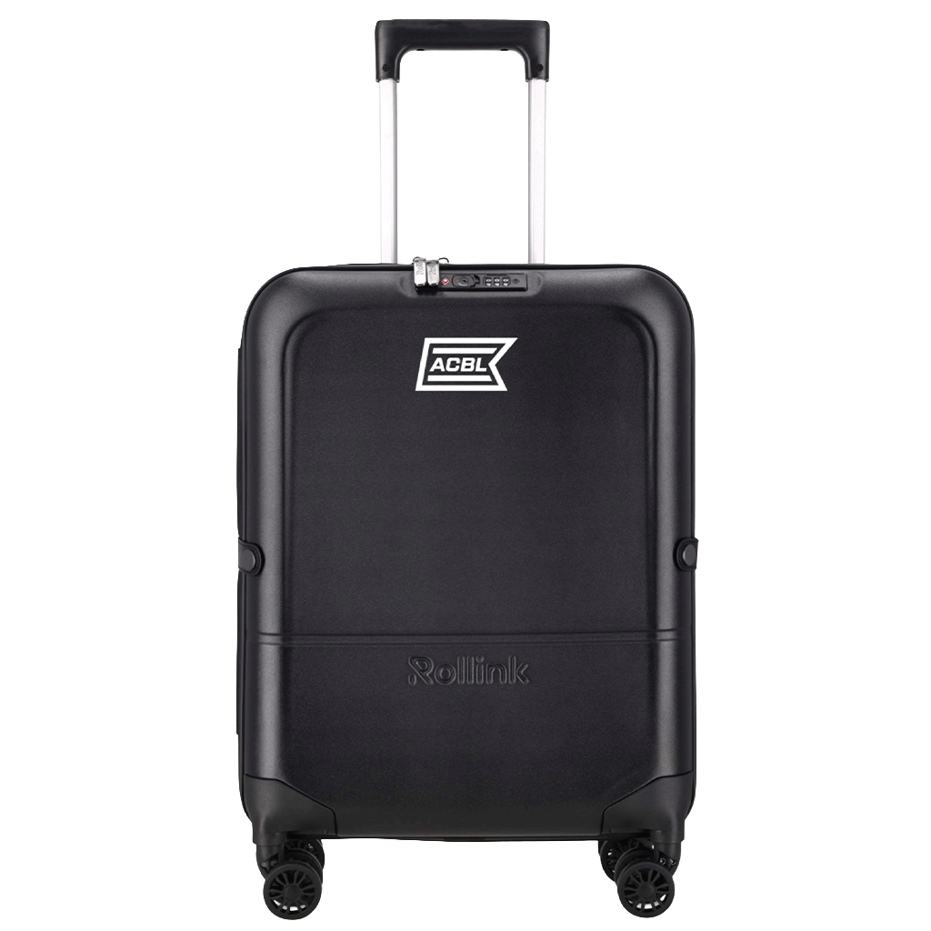 Rollink Black Flex Light 21" Carry On Luggage