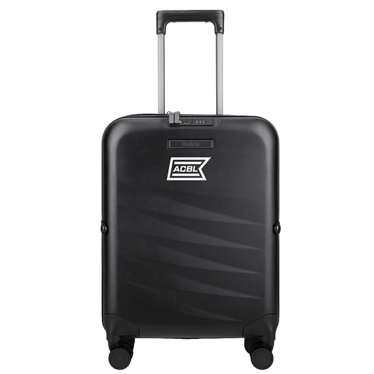 Rollink Black Mono 21" Carry On Luggage