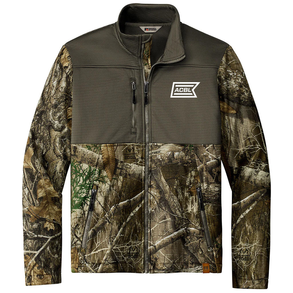 Russell Outdoors Men's Cargo Brown/ Realtree Edge Realtree Atlas Colorblock Soft Shell