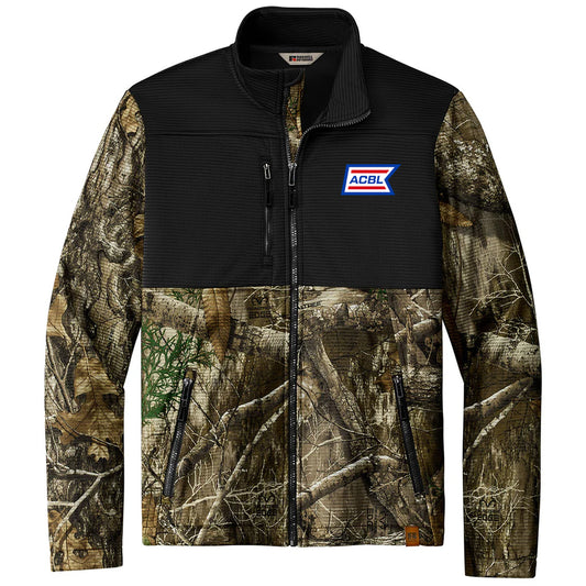 Russell Outdoors Men's Deep Black/ Realtree Edge Realtree Atlas Colorblock Soft Shell